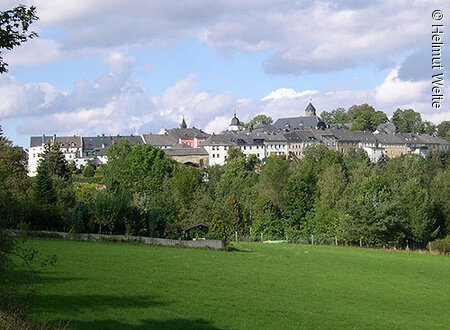 Blick auf die Stadt (Lichtenberg, Frankenwald)
