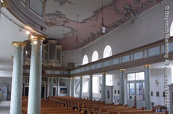 Innenraum der Schlosskirche, Bayreuth