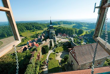 Blick von der Burg Hohenstein (Nürnberger Land)