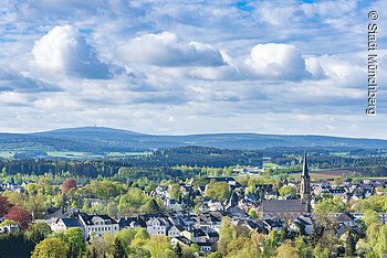 Stadtansicht (Münchberg, Fichtelgebrige)