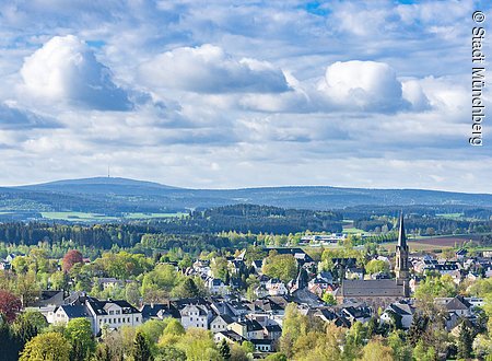 Stadtansicht (Münchberg, Fichtelgebrige)