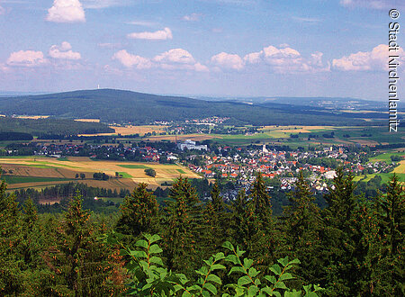 Ortsansicht (Kirchenlamitz, Fichtelgebirge)